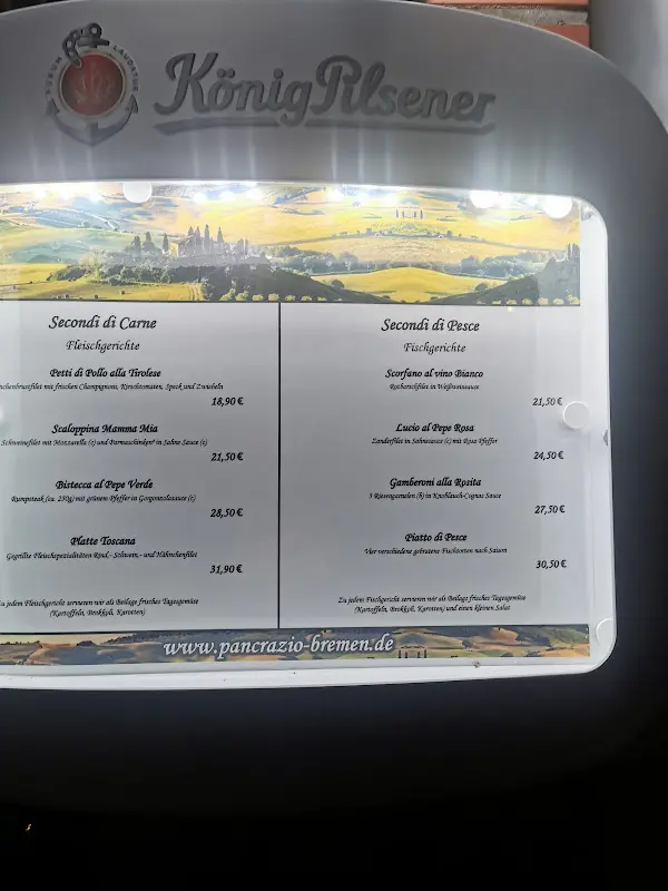 Menu_Ristorante da Pancrazio_Bremen_image_1