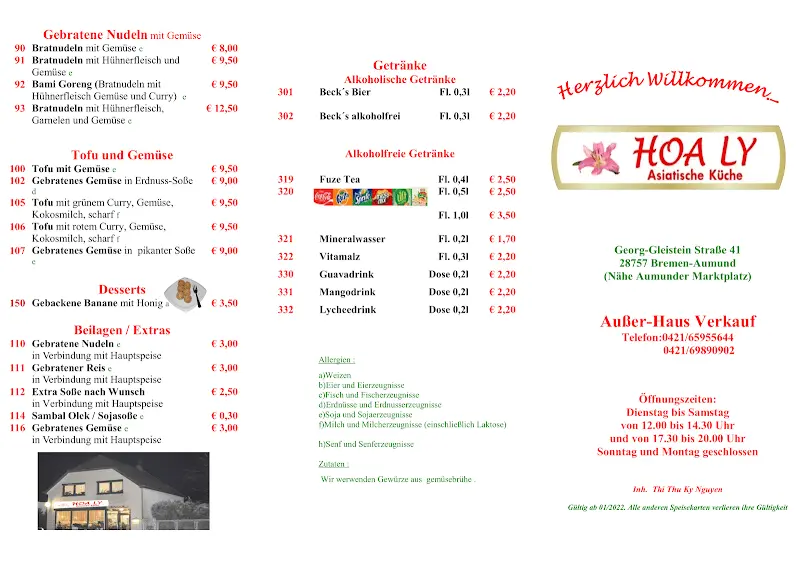 Menu_Hoa Ly - Asiatische Küche_Bremen_image_2