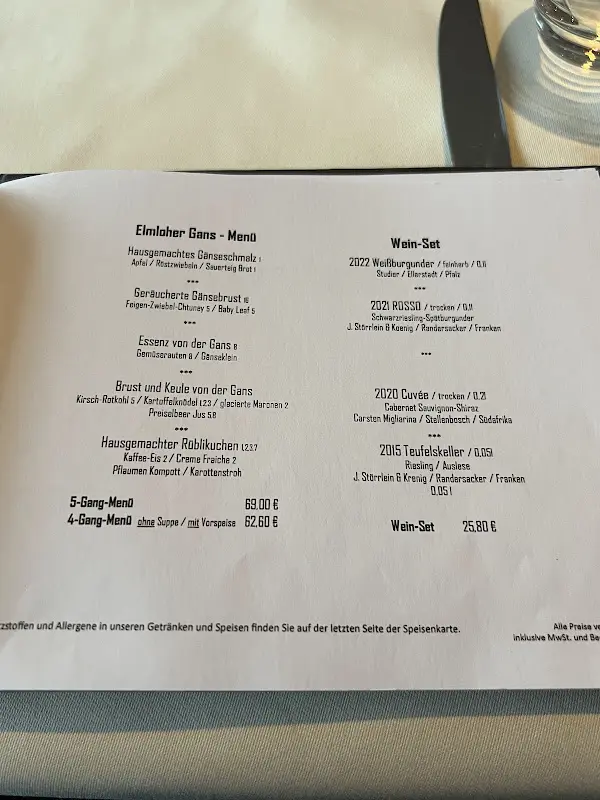 Menu_Restaurant PIER 6_Bremerhaven_image_1