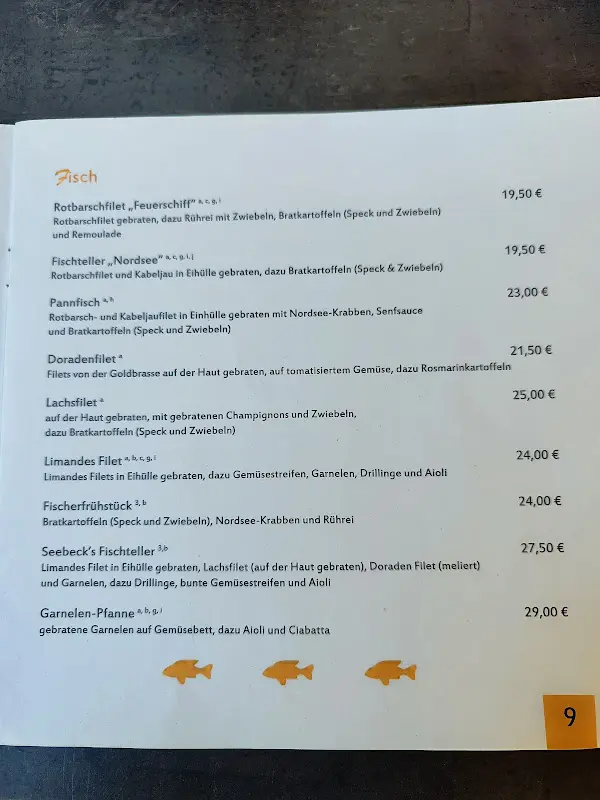 Menu_Villa Seebeck_Bremerhaven_image_2