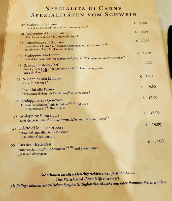 Menu_Santa Lucia_Bremerhaven_image_1