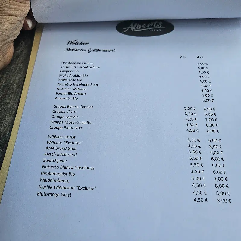 Menü_Alberts am Platz - Eine edle Hafenpinte mit einzigartigem, historischen Ambiente in Bremerhaven_Bremerhaven_Bild_2