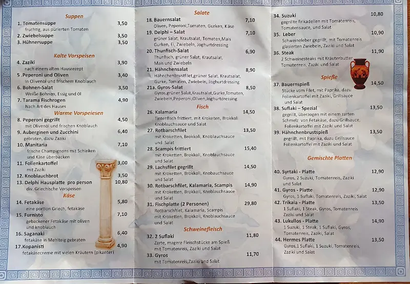 Menu_Restaurant Delphi - Bremerhaven_Bremerhaven_image_2