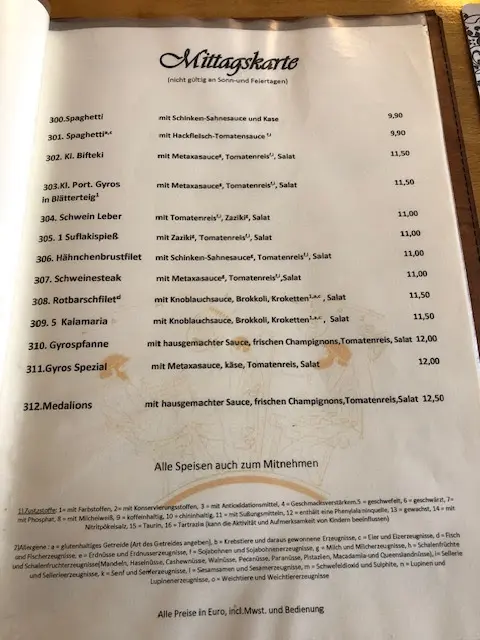 Menu_Restaurant Delphi - Bremerhaven_Bremerhaven_image_3