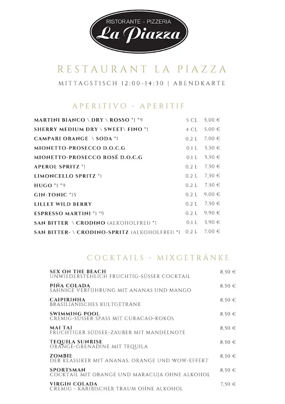 Menu_La Piazza_Bremerhaven_image_3