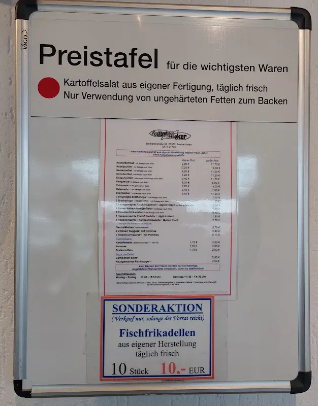 Menu_Egbert Höpker Fischbratküche GmbH_Bremerhaven_immagine_2