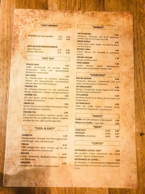 Menu_TA Vegan House Altona_Hamburg_image_3