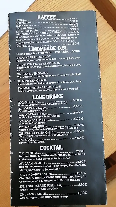 Menu_JA AN Restaurant - Altona_Hamburg_immagine_3