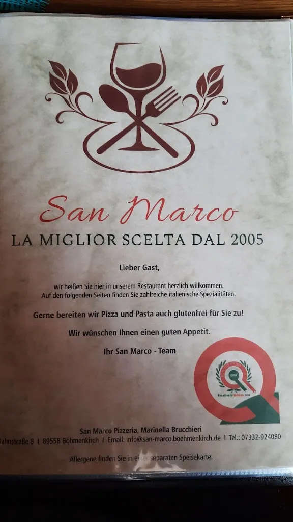 Martin Richter_Ristorante Pizzeria San Marco_Böhmenkirch_recensione