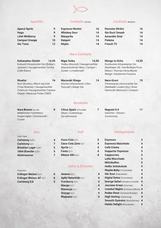 Menu_Nara Restaurant_Hamburg_image_1