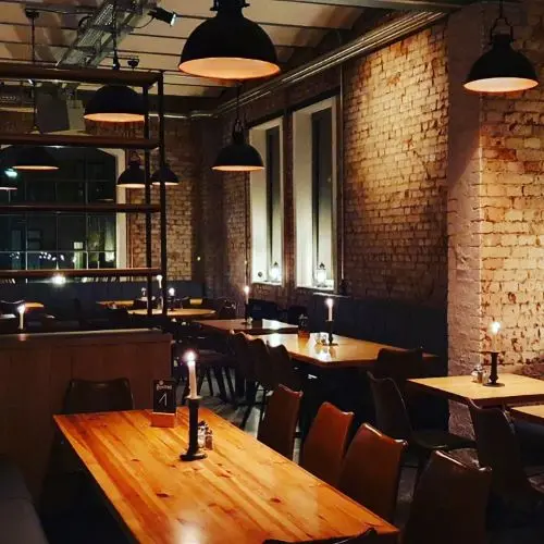 Blaue Blume restaurant in Hamburg