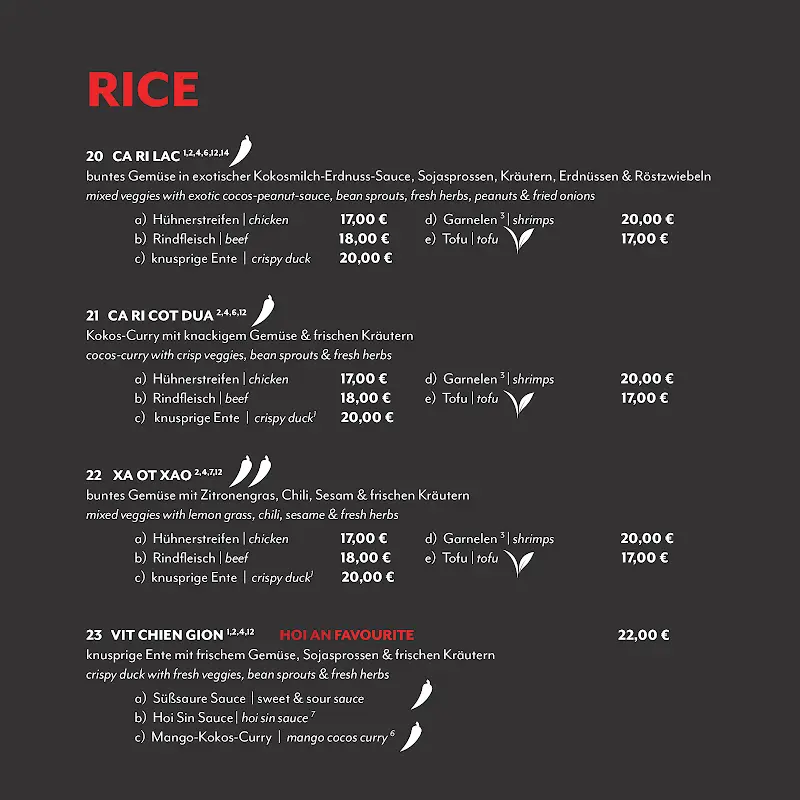 Menu_Hoi An Restaurant Alsterdorf_Hamburg_immagine_2