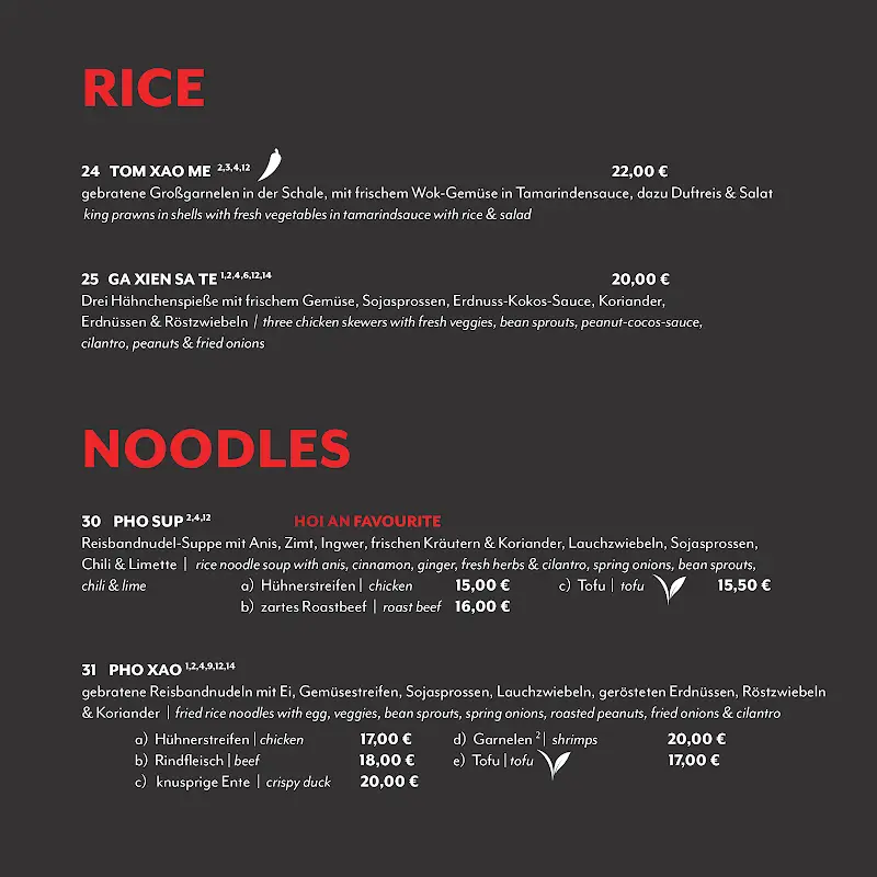 Menu_Hoi An Restaurant Alsterdorf_Hamburg_immagine_3