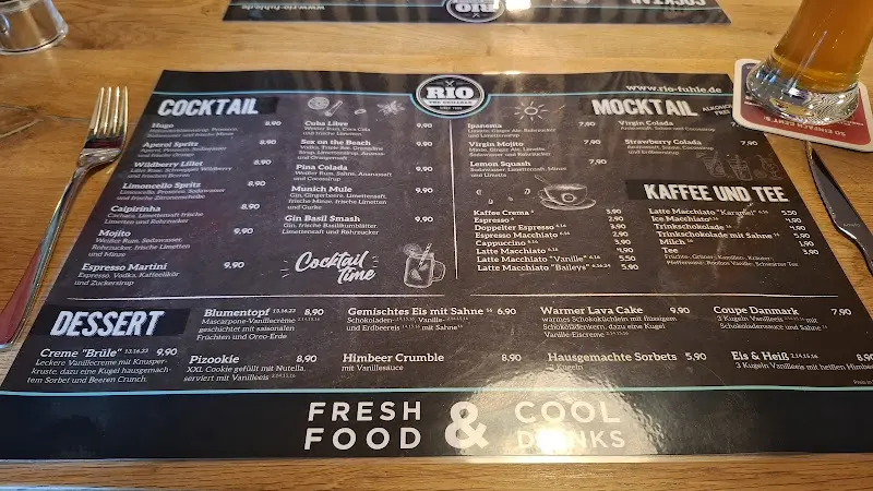 Menu_Rio The Grillbar_Hamburg_immagine_1