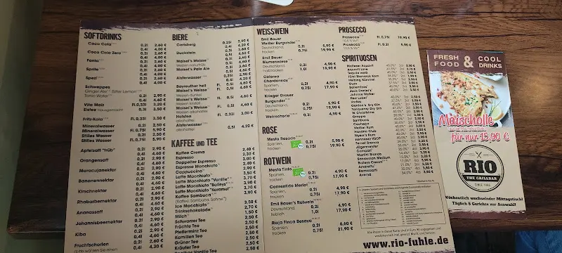 Menu_Rio The Grillbar_Hamburg_immagine_4