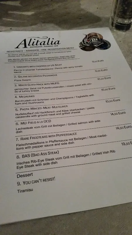 Menu_Ristorante Alitalia_Hamburg_image_4