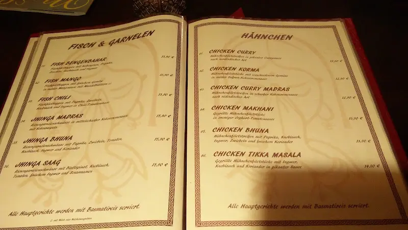 Menü_Indian Temple Restaurant_Hamburg_Bild_3