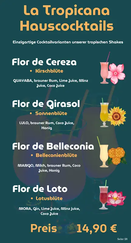 Menu_La Tropicana_Hamburg_immagine_1