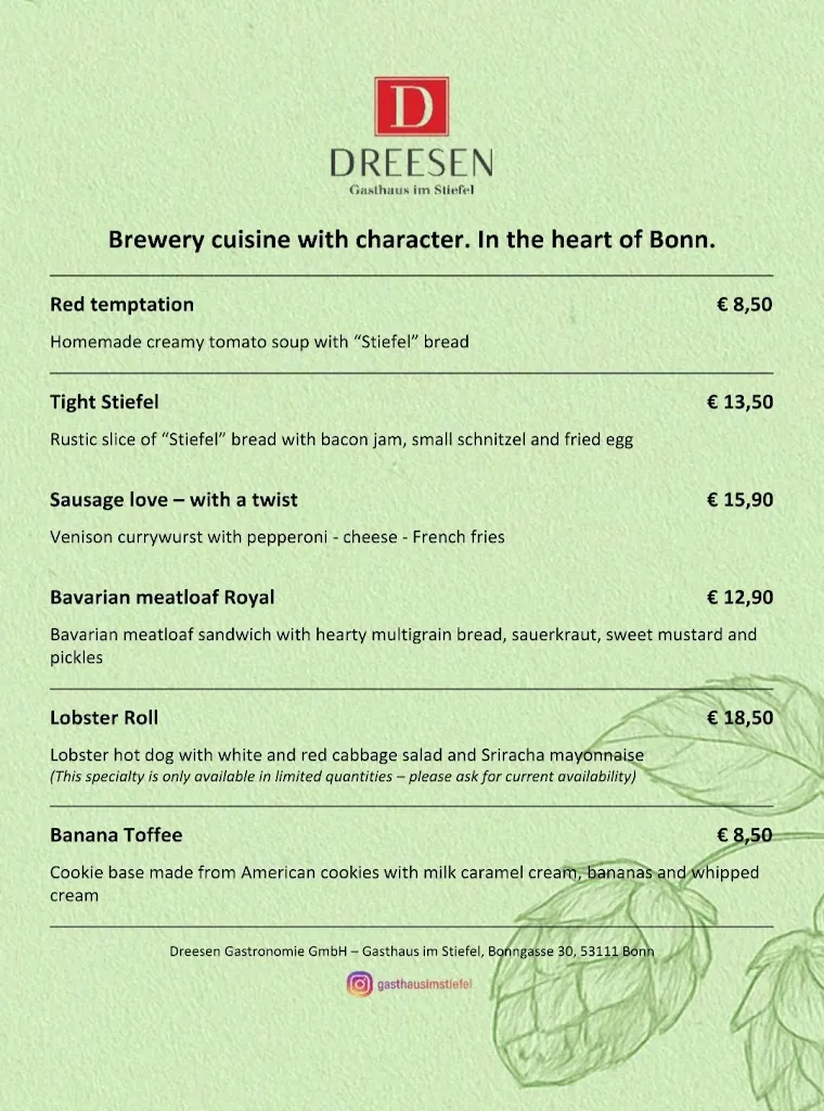 Menu_Gasthaus im Stiefel_Bonn_immagine_1