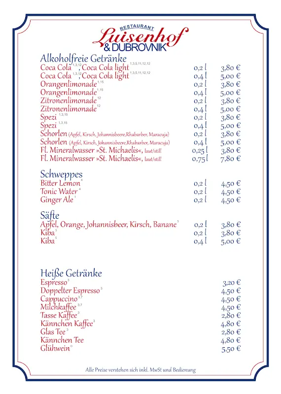 Menu_Restaurant Luisenhof & Dubrovnik_Hamburg_immagine_4