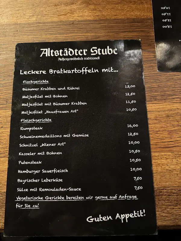 Menu_Altstädter Stube Willig_Hamburg_immagine_1