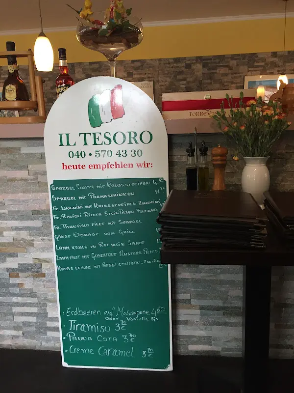 Menu_Restaurant Il Tesoro_Hamburg_immagine_4