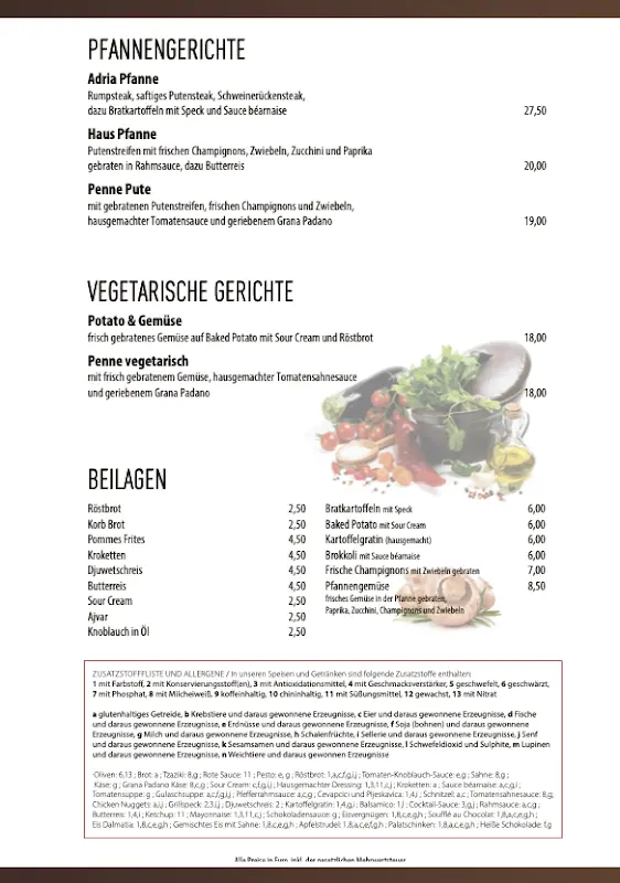Menu_Restaurant Dubrovnik | Stellingen_Hamburg_immagine_2