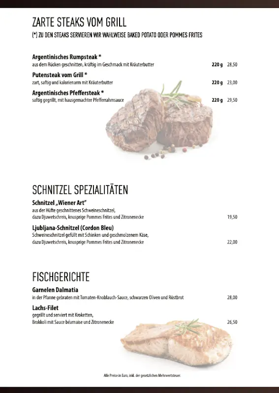 Menu_Restaurant Dubrovnik | Stellingen_Hamburg_immagine_3