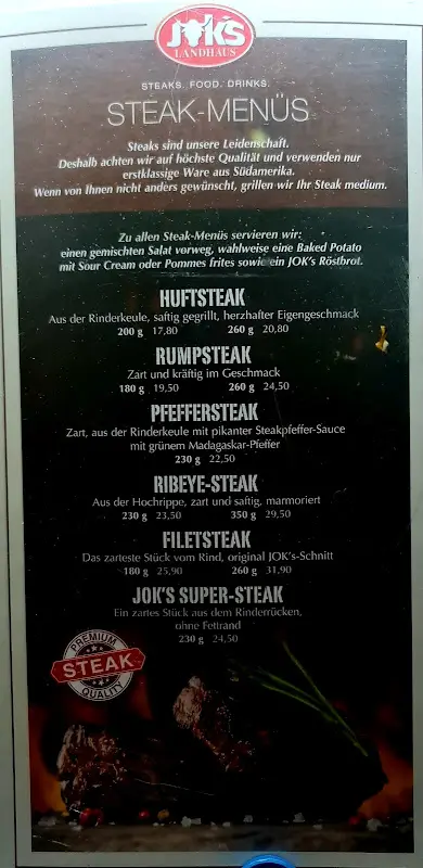 Menu_Jok's Steakhouse_Hamburg_immagine_4