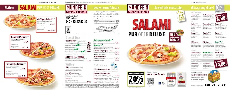 Menu_MUNDFEIN Pizzawerkstatt Hamburg-Hammerbrook_Hamburg_image_3