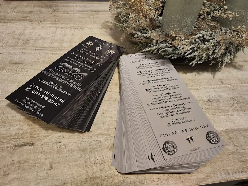 Menü_Gallo Bianco Restaurant - Ristorante Italiano - Hamburg - Restaurant Winterhude - Eppendorf - Italienisches Restaurant_Hamburg_Bild_2