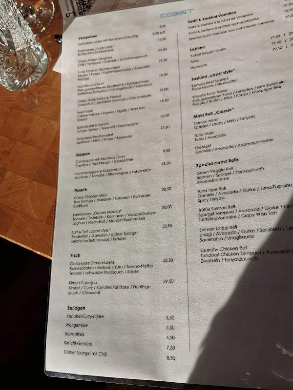 Menu_coast by east Hamburg_Hamburg_immagine_1