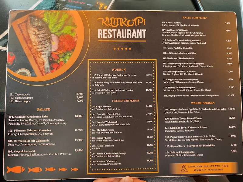 Menu_Kumkapi Hamburg Fischrestaurant_Hamburg_image_1