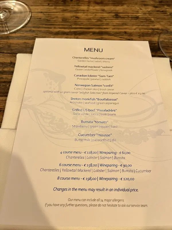 Menu_Restaurant Jellyfish by Stefan Fäth_Hamburg_immagine_3