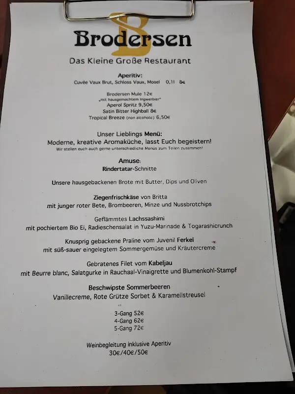 Menu_Restaurant Brodersen Hamburg_Hamburg_image_2