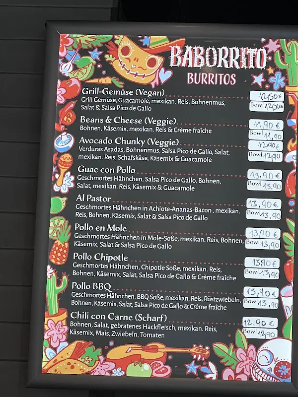 Menu_BABORRITO - LOST IN MÉXICO_Hamburg_image_2