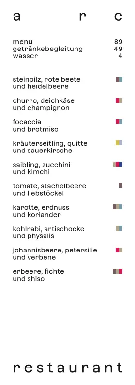 Menu_arc restaurant_Hamburg_image_4