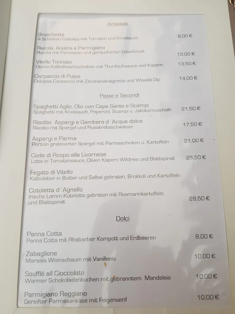 Menu_Forissimo Ristorante Italiano_Bonn_image_1