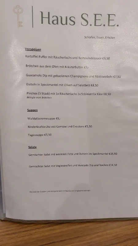 Menu_Haus S.E.E. Schlafen, Essen, Erholen_(Sieg)_image_4
