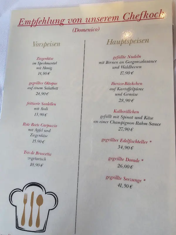 Menu_La Grappa Marienthal · Restaurant_Hamminkeln_image_1