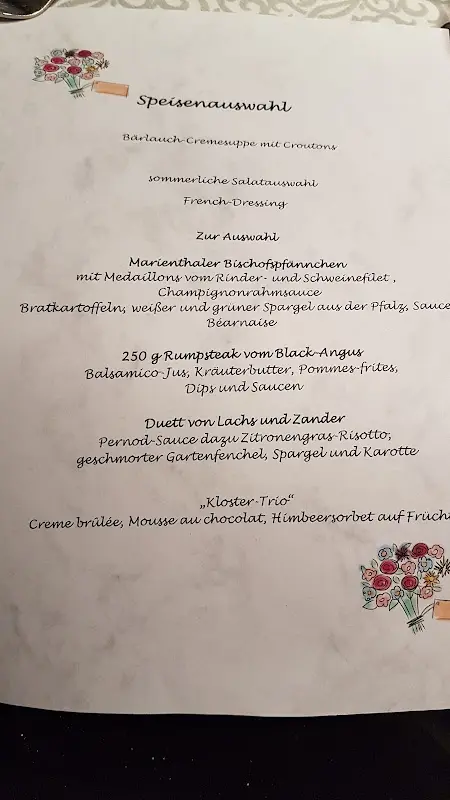 Menu_Klostergastronomie Marienthal - geschlossen!__immagine_2