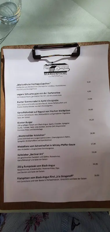 Menu_Klostergastronomie Marienthal - geschlossen!__immagine_3