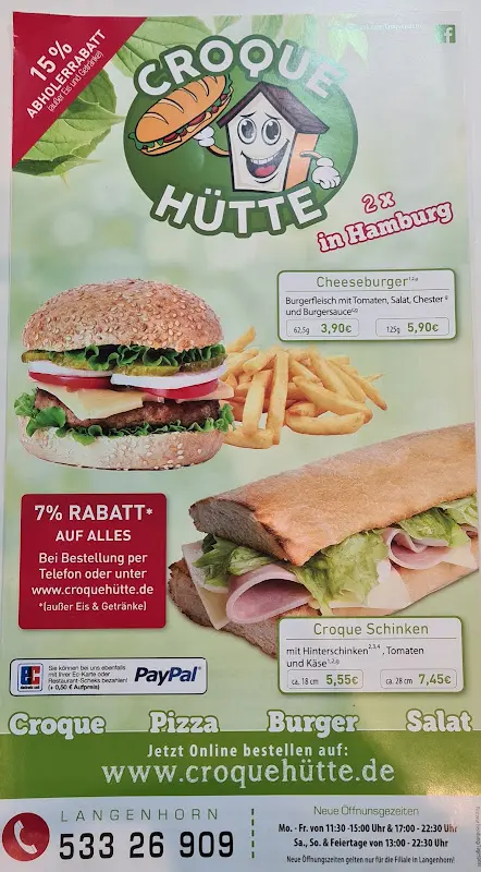 Menu_Croquehütte Langenhorn Hamburg_Hamburg_image_1
