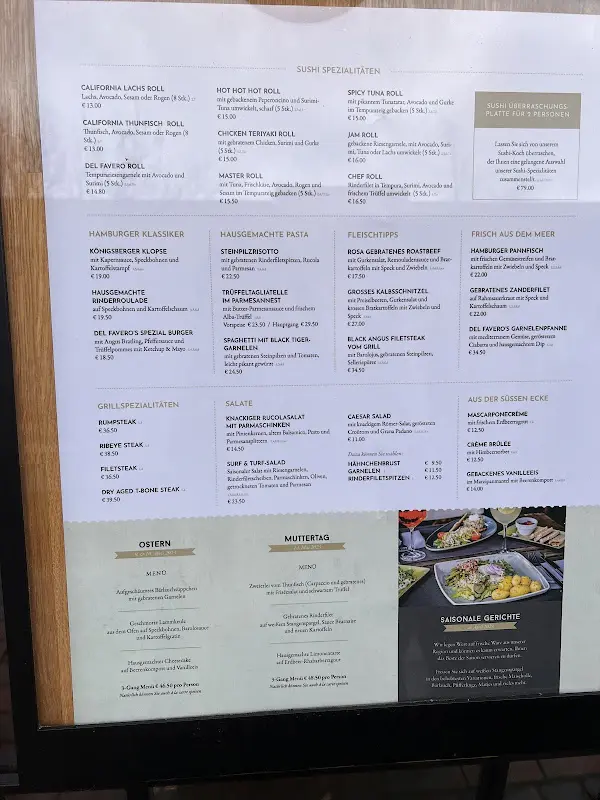 Menu_del favero Ristorante & Vino_Hamburg_immagine_1