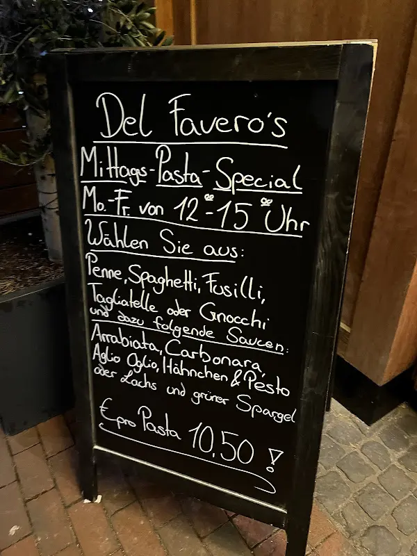 Menu_del favero Ristorante & Vino_Hamburg_immagine_2