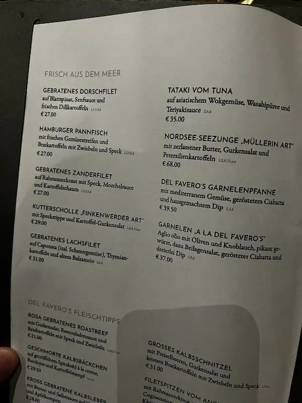 Menu_del favero Ristorante & Vino_Hamburg_immagine_4