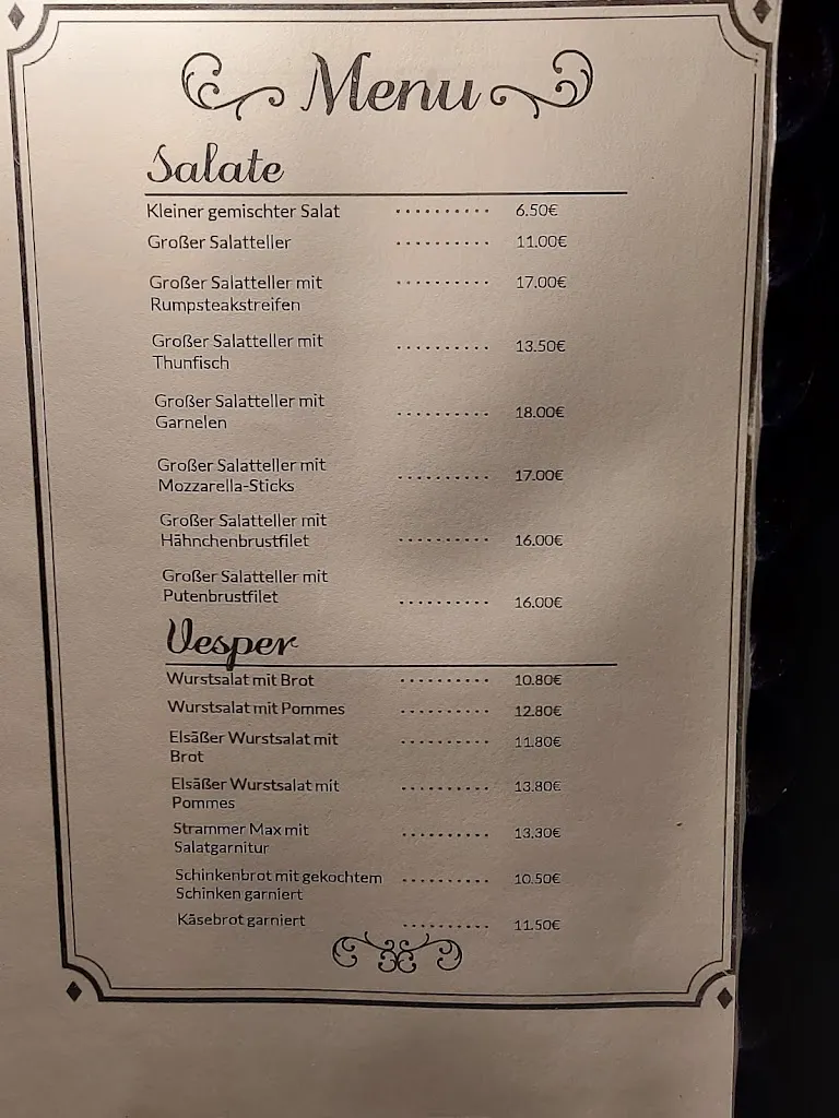 Menu_Gasthaus Zum Schnitzer_Schwarzwald_immagine_1