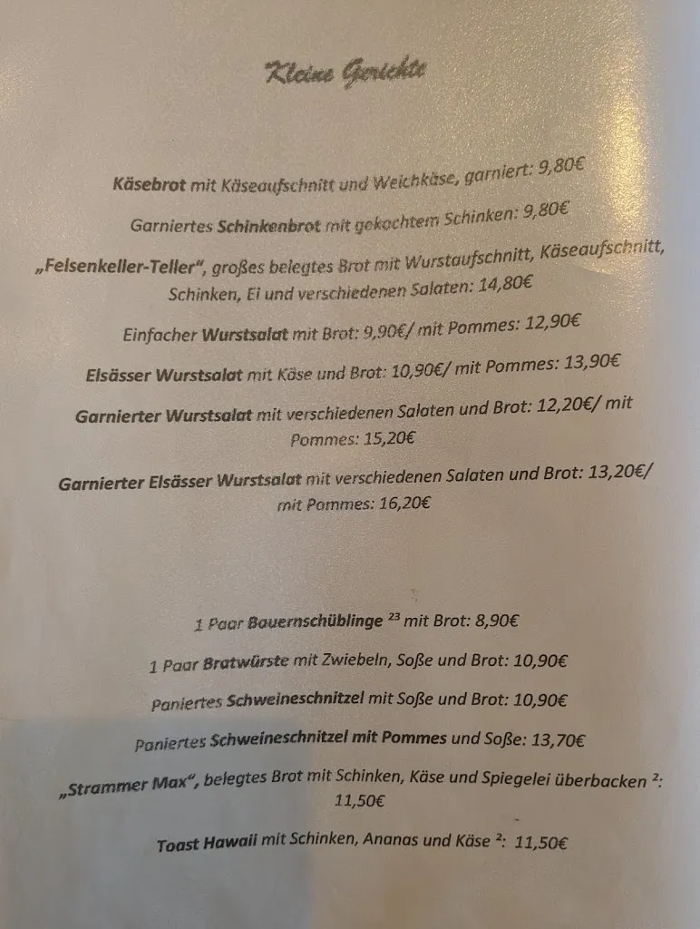 Menu_Gasthaus Felsenkeller_Schwarzwald_image_1