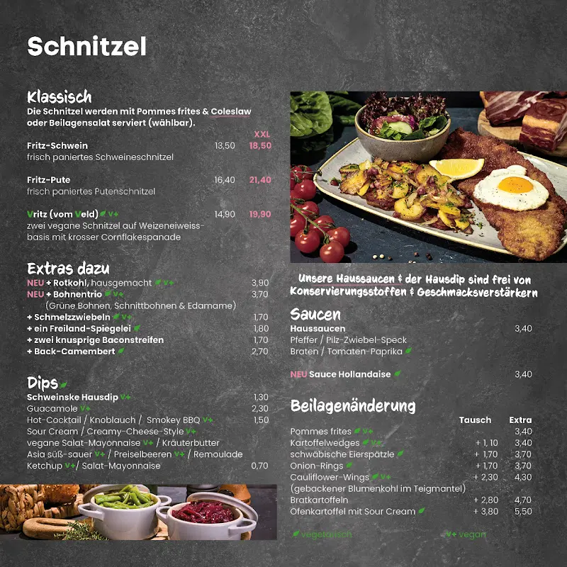 Menu_Schweinske Restaurant in Hamburg Wandsbek - Schnitzel, Burger & Frühstück_Hamburg_image_1