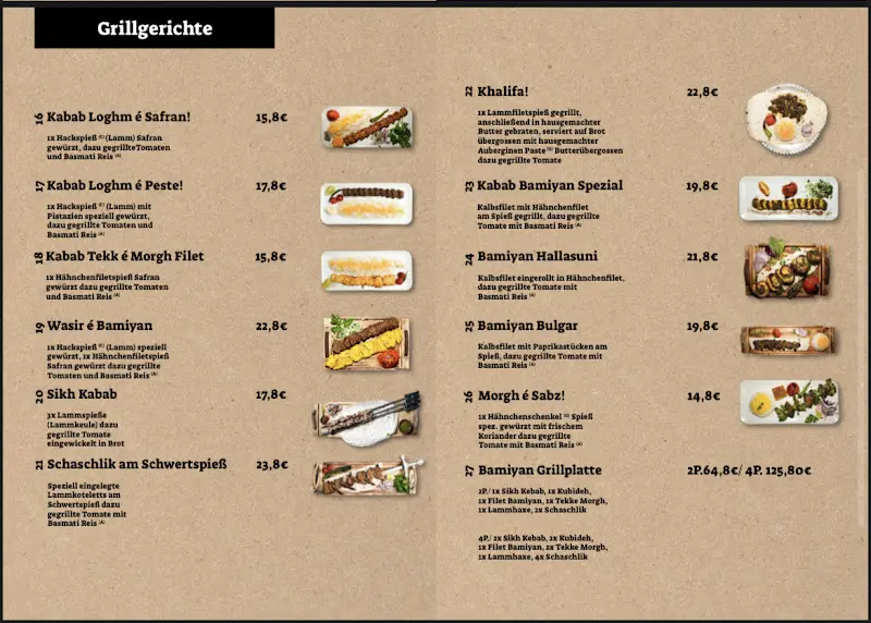 Menu_Restaurant Bamiyan_Hamburg_immagine_1